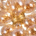 Люстра подвесная Arte Lamp Molecule A8313SP-9GO, G9, 9х40 Вт, 60х60х60 см, золотистый - Фото 3