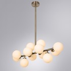 Люстра на штанге Arte Lamp Bolla-Piccolo A3988SP-12AB, G9, 12х25 Вт, 28х72х28 см, бронза - Фото 3