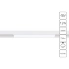 Магнитный трековый светильник Arte Lamp Linea A4642PL-1WH, LED, 12 Вт, 2.2х40.6х4.4 см, 750 Лм, белый - Фото 1