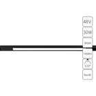 Магнитный трековый светильник Arte Lamp Optima A7285PL-1BK, LED, 30 Вт, 1.6х101.3х1.8 см, 1450 Лм, чёрный - Фото 1