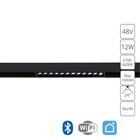 Магнитный трековый светильник Arte Lamp Linea Smart A4694PL-1BK, LED, 12 Вт, 2.2х22.2х4.3 см, чёрный 10632736 - фото 306213811