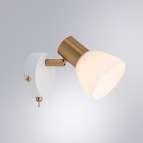 Спот Arte Lamp Falena A3117AP-1WH, E14, 40 Вт, 9х17х13 см, белый