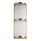 Светильник настенный Arte Lamp Albali A1063AP-2AB, E14, 2х40 Вт, 18х12х50 см, бронза - фото 4387313