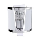 Светильник настенный Arte Lamp Grato A4079AP-1CC, E14, 40 Вт, 19х12х22 см, хром - фото 4387323