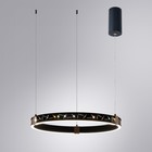 Люстра подвесная Arte Lamp Shine A2222SP-1BK, LED, 65 Вт, 60х5 см, 3250 Лм, пульт ДУ, чёрный - Фото 5