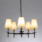 Люстра подвесная Arte Lamp Riccardo A4075LM-5BK, E14, 5х40 Вт, 52х52х47 см, чёрный - Фото 5