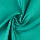 Лоскут для рукоделия, атлас, зелёный 50 × 75 см - фото 321774862
