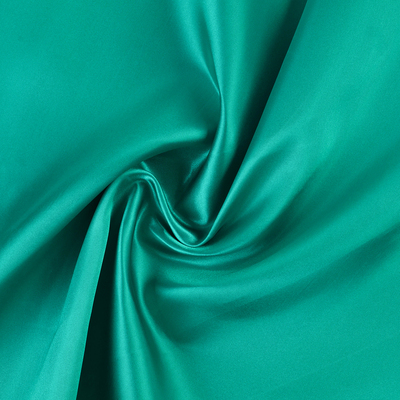 Лоскут для рукоделия, атлас, зелёный 50 × 75 см