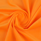 Лоскут для рукоделия, плюш, оранжевый, 50 × 50 см - Фото 1