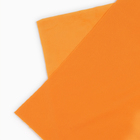 Лоскут для рукоделия, плюш, оранжевый, 50 × 50 см - Фото 5