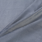 Лоскут для рукоделия, плюш, тёмно-серый, 50 × 50 см - Фото 3