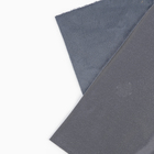Лоскут для рукоделия, плюш, тёмно-серый, 50 × 50 см - Фото 5