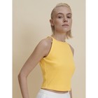 Топ халтер женский Pelican, размер 48, цвет жёлтый - фото 27817154