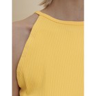 Топ халтер женский Pelican, размер 48, цвет жёлтый - фото 27817156