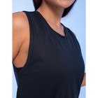 Майка спортивная женcкая, размер XL, цвет чёрный - Фото 4