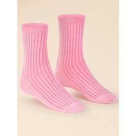 Носки детские, размер 18-20, цвет розовый