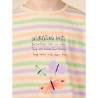 Ночная сорочка для девочек, рост 92 см, цвет персиковый - Фото 3