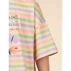 Ночная сорочка для девочек, рост 92 см, цвет персиковый - Фото 4