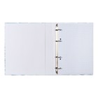 Тетрадь на 4-х кольцах А5, 160 листов в клетку "Mist", обложка картон, матовая ламинация - Фото 4