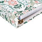 Тетрадь на 4-х кольцах А5, 160 листов в клетку "Morris", обложка картон, матовая ламинация - фото 24632725