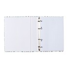 Тетрадь на 4-х кольцах А5, 160 листов в клетку "Morris", обложка картон, матовая ламинация - фото 24632726