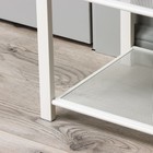 Банкетка «Торонто 33C», 88.5×30×49 см, каркас белый, сиденье бежевое - Фото 5