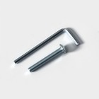 Банкетка «Торонто 33C», 88.5×30×49 см, каркас белый, сиденье бежевое - Фото 6