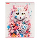Тетрадь 48л кл Spring cat, обл мел карт, скругл угл, бл 65г/м2, МИКС (комплект 3 шт) - фото 24681061