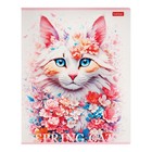 Тетрадь 48л кл Spring cat, обл мел карт, скругл угл, бл 65г/м2, МИКС (комплект 3 шт) - фото 24681062