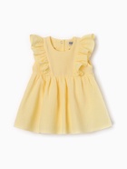 Платье-боди MINAKU, рост 80-86 см, жёлтое - Фото 5