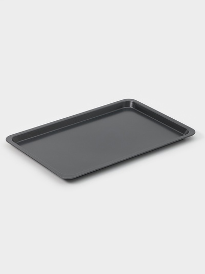 Противень Доляна «Жаклин. Прямоугольник», 43×29×2 см, антипригарное покрытие, чёрный