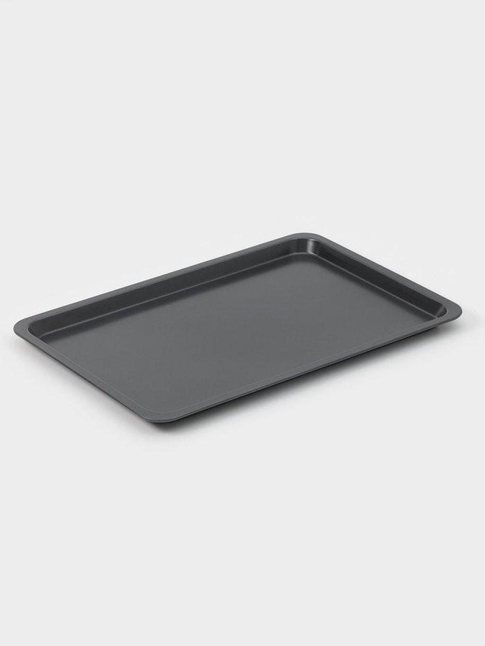 Противень Доляна «Жаклин. Прямоугольник», 43×29×2 см, антипригарное покрытие, чёрный - Фото 1