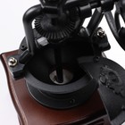 Кофемолка ручная Доляна «Мастер», 26×11×11 см, бук, цвет тёмное дерево - Фото 4