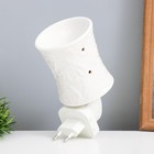 Ночник «Узор» белый 7.8×7.8×12 см - Фото 5