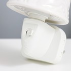 Ночник «Узор» белый 7.8×7.8×12 см - Фото 6