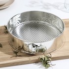 Форма для выпечки разъёмная Доляна «Круг. Фабиан», d=27 см - Фото 4