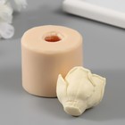 Молд "Бутон розы" 4,6х4,5х4,5 см - фото 24602711