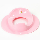 Накладка на унитаз детская Крошка Я «Зайчик», розовый - Фото 1