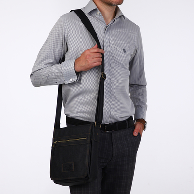 Сумка мужская XL ZOLO, цвет чёрный