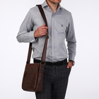 Сумка мужская XL ZOLO, цвет коричневый - фото 25913657