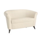 Диван прямой «Лагуна», 1280×630×790 мм, кожзам, цвет бежевый - Фото 2