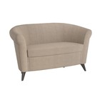 Диван прямой «Лагуна», 1280×630×790 мм, велюр, цвет бежевый - Фото 2