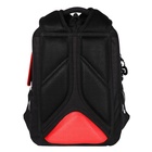 Ранец каркасный, 37 х 26 х 16 см, Grizzly, светодиодная подсветка с брелком, чёрный - фото 24660083