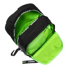 Рюкзак молодёжный 42 х 31 х 22 см, Grizzly, эргономичная спинка, отделение для ноутбука, чёрный - фото 24660121