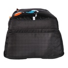 Рюкзак молодёжный 42 х 31 х 22 см, Grizzly, эргономичная спинка, отделение для ноутбука, чёрный/оранжевый - фото 24660128