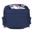 Рюкзак школьный, 40 х 27 х 20 см, Grizzly, эргономичная спинка, отделение для ноутбука, синий - Фото 7
