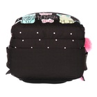 Рюкзак школьный, 40 х 27 х 20 см, Grizzly, эргономичная спинка, отделение для ноутбука, чёрный - фото 24660190