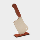 Табличка настольная Доляна «Reserved. Топор», фанера, 24×15×4.5 см - Фото 3