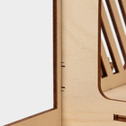 Подставка - органайзер деревянный Доляна «Барный», под стаканы, крышки, трубочки, салфетки, 29,4×29,4×29,4 см - Фото 8