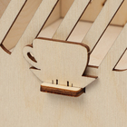 Подставка - органайзер деревянный Доляна «Барный», под стаканы, крышки, трубочки, салфетки, 29,4×29,4×29,4 см - Фото 9